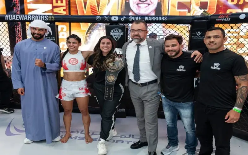 البرازيلية ميشيل أولفييرا تحرز لقب السيدات في دولية «محاربي الإمارات»